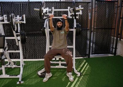 Needs Gym outdoor bench press